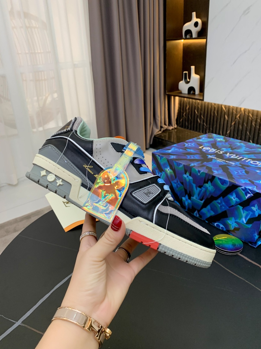 Lv Trainer Mutil Color Sneakers