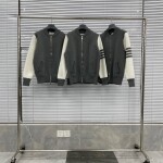 Bomber Wool Zip Thom Browne Mutil Color Ss2022