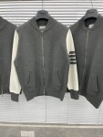 Bomber Wool Zip Thom Browne Mutil Color Ss2022