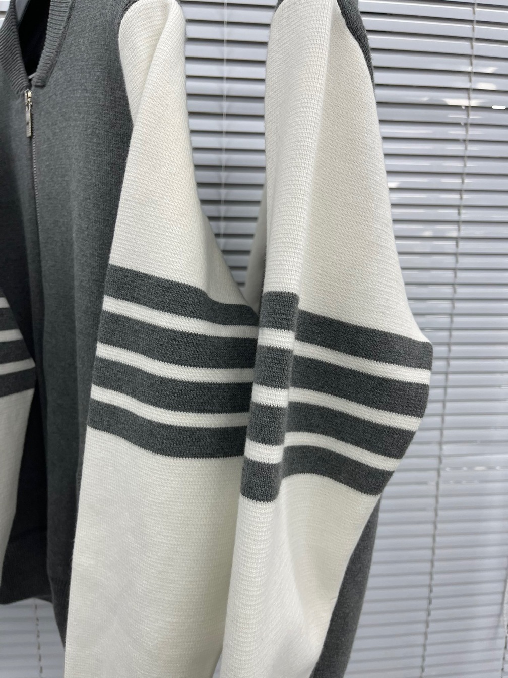 Bomber Wool Zip Thom Browne Mutil Color Ss2022