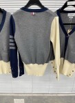 Cardigan Thom Browne Merino 3 Tripe Mutil Color Ss2022