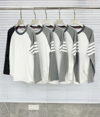 Long Sleeve Thom Browne Mutil Color Ss 2022