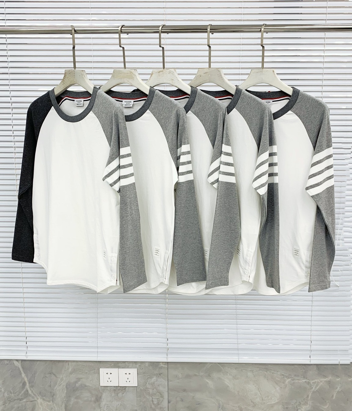 Long Sleeve Thom Browne Mutil Color Ss 2022