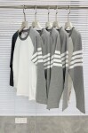 Long Sleeve Thom Browne Mutil Color Ss 2022