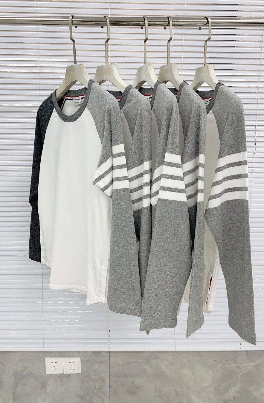 Long Sleeve Thom Browne Mutil Color Ss 2022