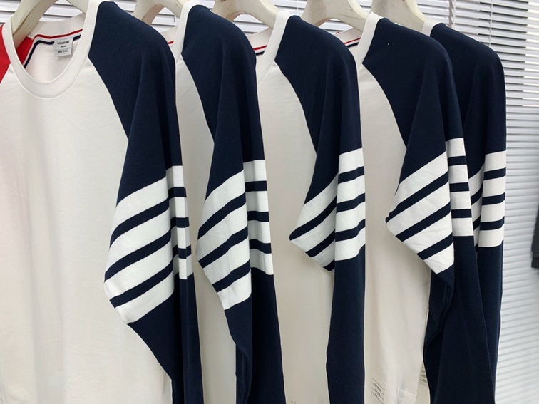 Long Sleeve Thom Browne Mutil Color Ss 2022