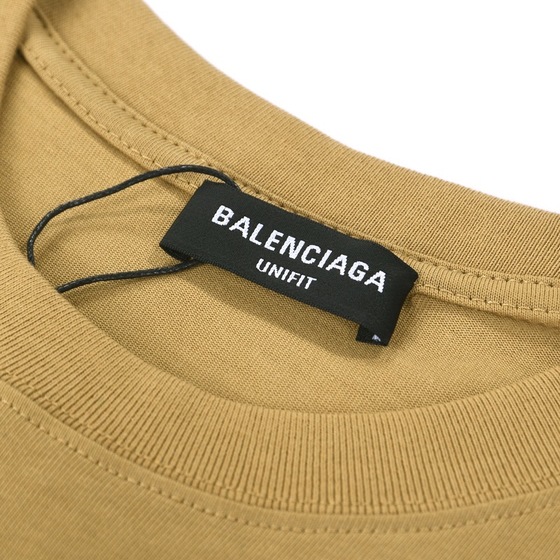 Tee Balen Back Logo Brown Ss2022