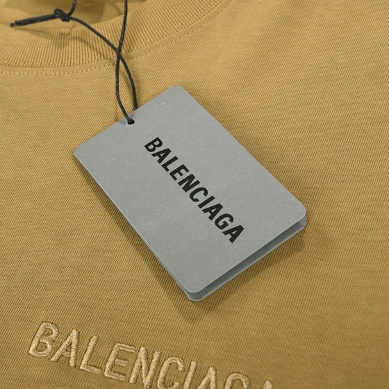 Tee Balen Back Logo Brown Ss2022