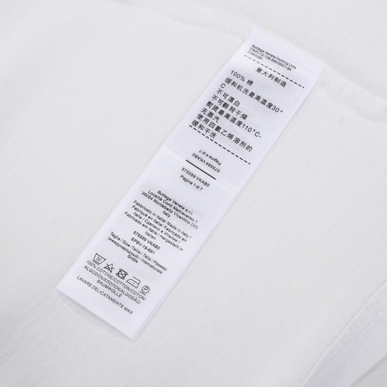 Tee Bottega Bv Box White Ss2022