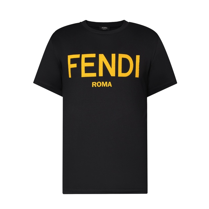Tee Fendi Roma Black Ss2022