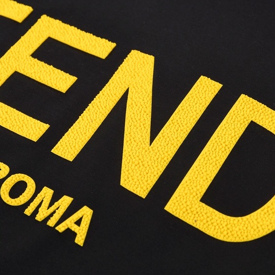 Tee Fendi Roma Black Ss2022