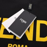 Tee Fendi Roma Black Ss2022