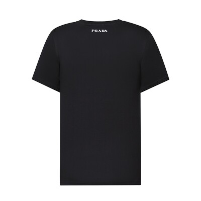Tee Prada Mutil Color Box Black Ss2022