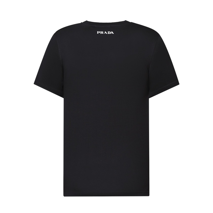 Tee Prada Mutil Color Box Black Ss2022