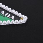Tee Prada Pearl Double Color Black Ss2022