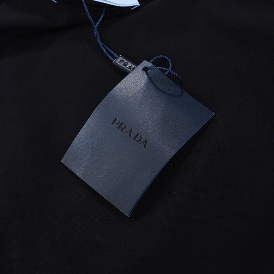 Tee Prada Pearl Double Color Black Ss2022