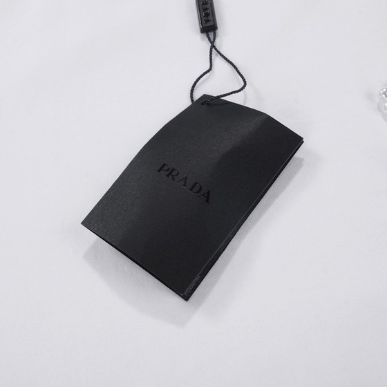 Tee Prada Pearl Double Color White Ss2022