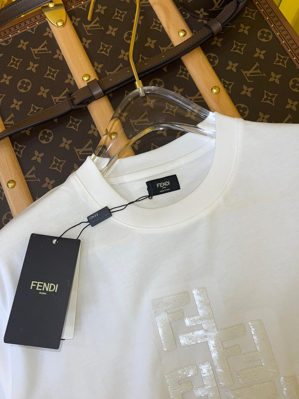 Tee Fendi Change Color White Ss2022