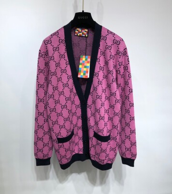 Gucci Mutil Color Wool Cotton Cardigan Ss2022