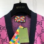 Gucci Mutil Color Wool Cotton Cardigan Ss2022