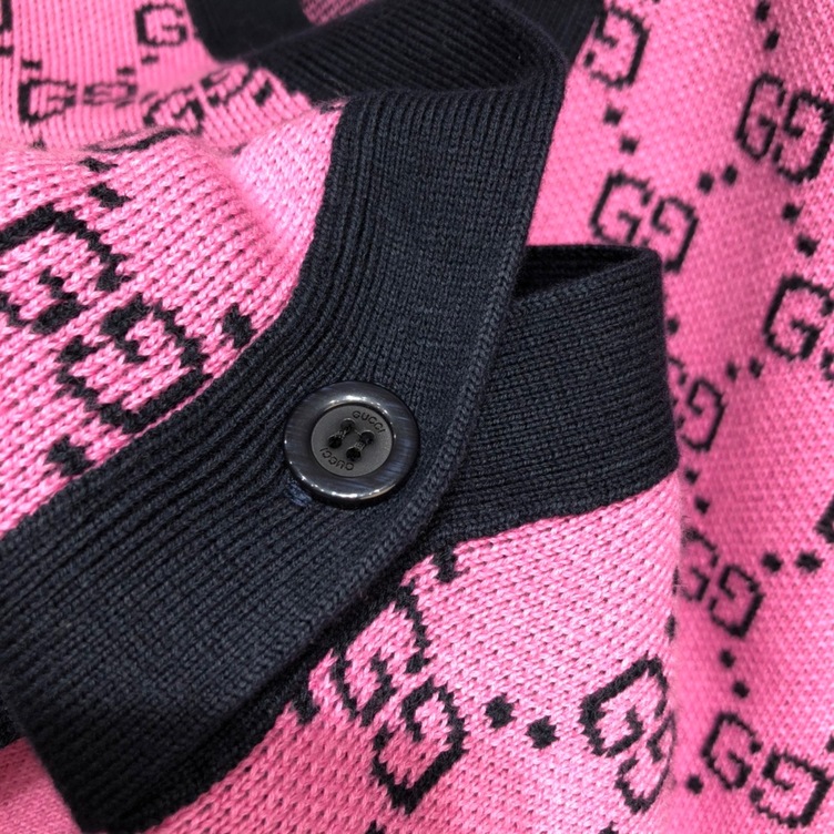 Gucci Mutil Color Wool Cotton Cardigan Ss2022