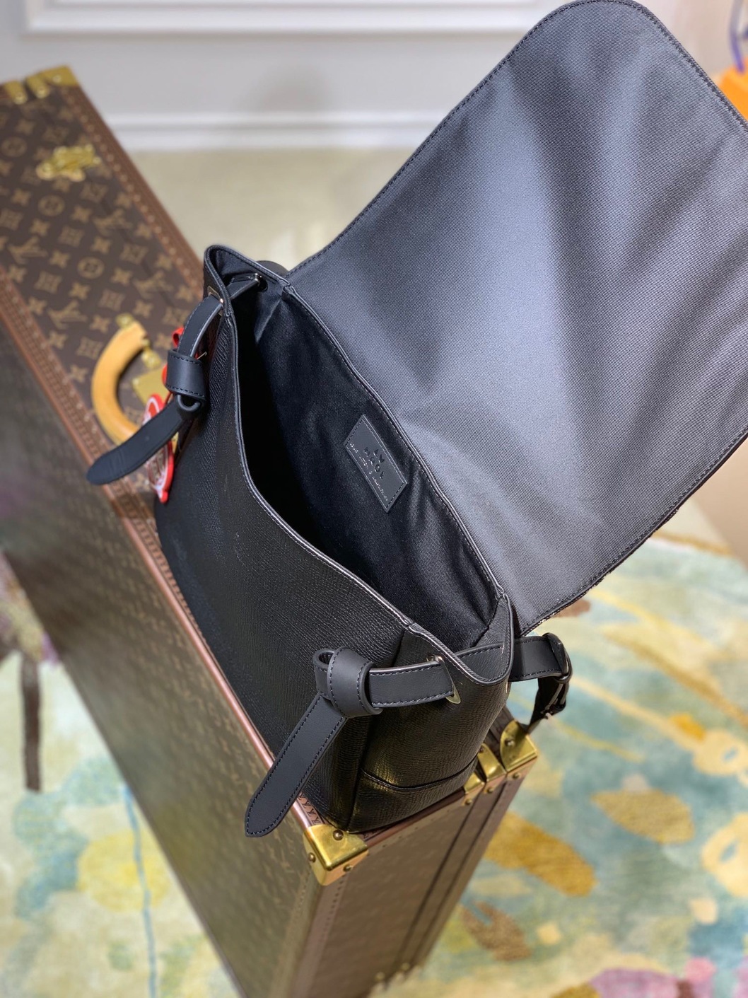 Lv Besace Tokyo Mono Denim Drip Ss2022