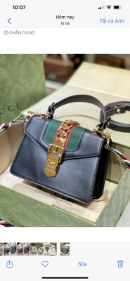 Gucci Bag Lock Chain Black