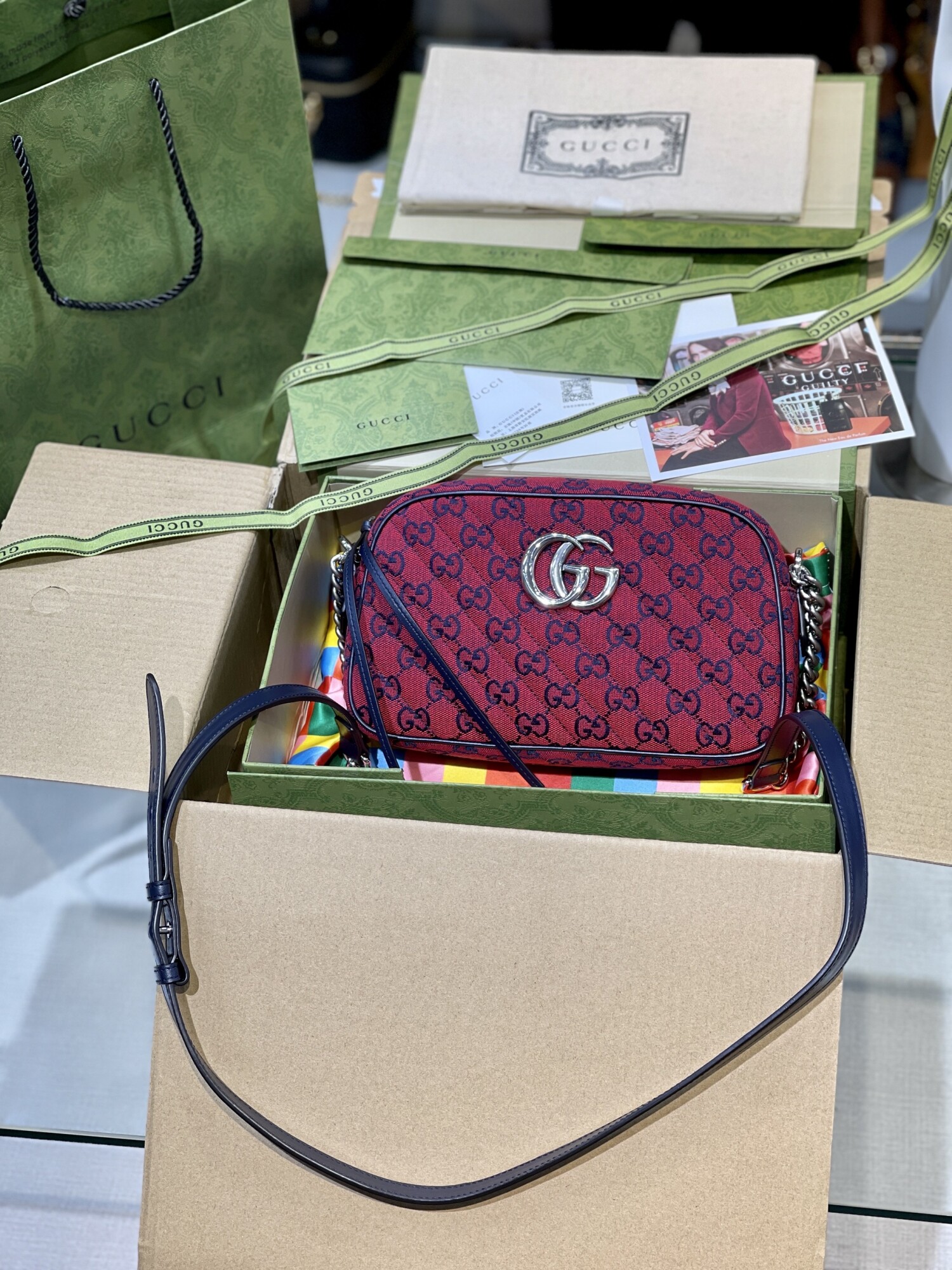 Gucci Handbag Mini Mutil Color