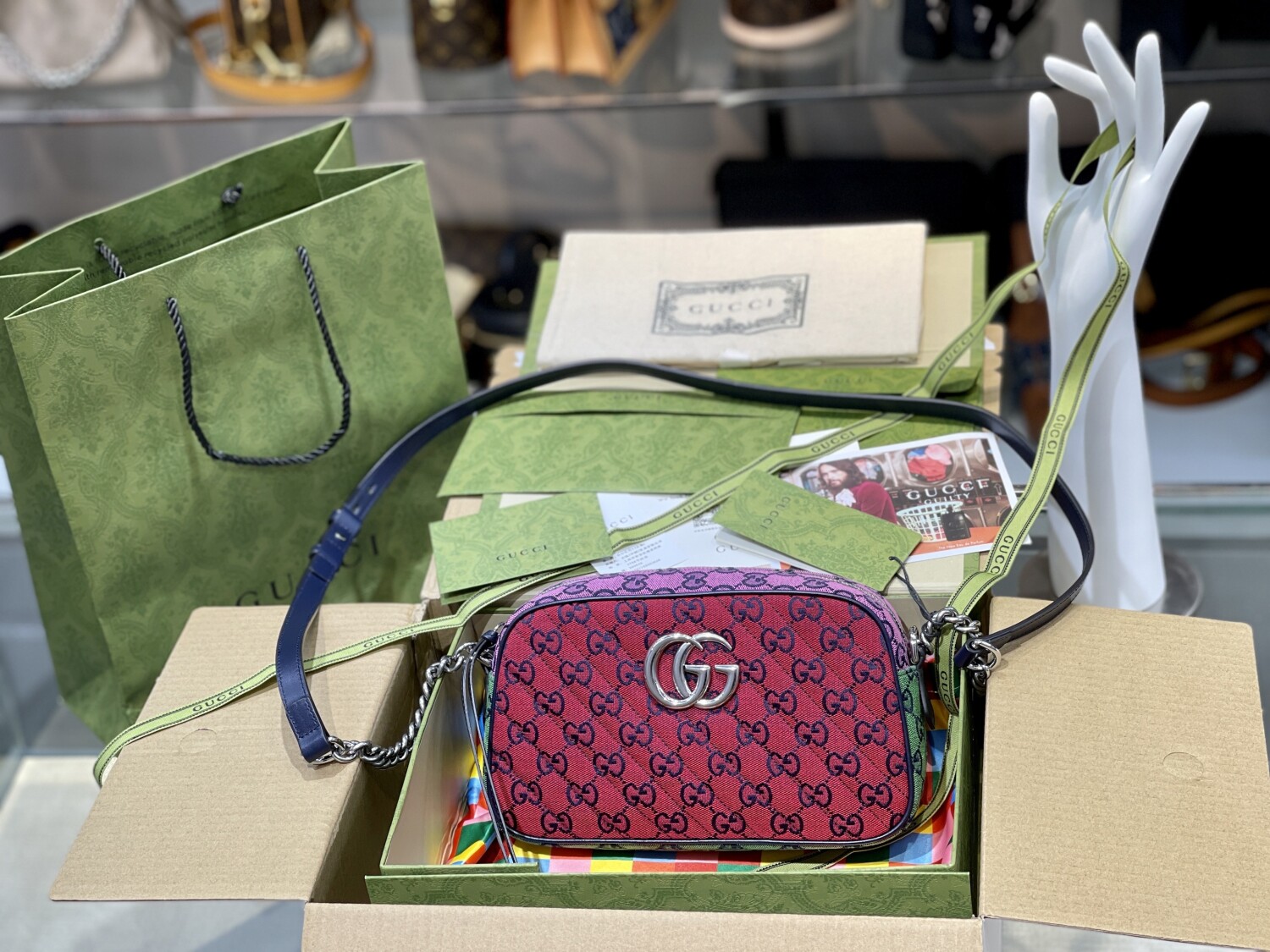 Gucci Handbag Mini Mutil Color