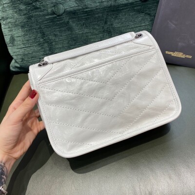 Niki Baby In Crinkled Vintage Leather