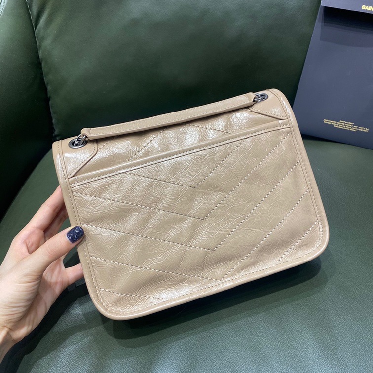 Niki Baby In Crinkled Vintage Leather