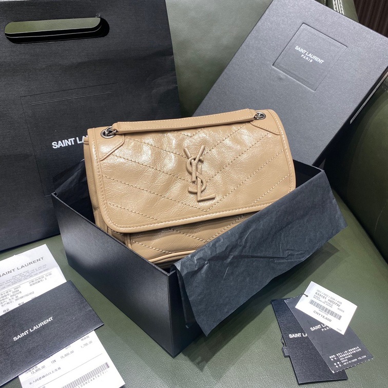Niki Baby In Crinkled Vintage Leather
