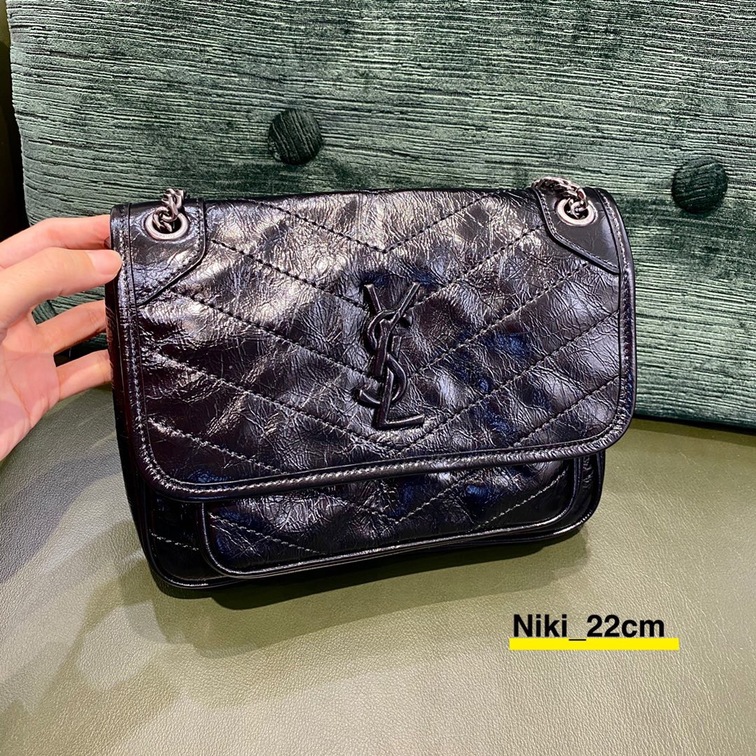 Niki Baby In Crinkled Vintage Leather