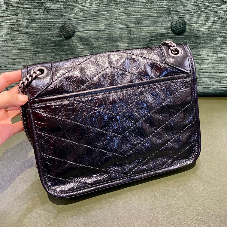 Niki Baby In Crinkled Vintage Leather