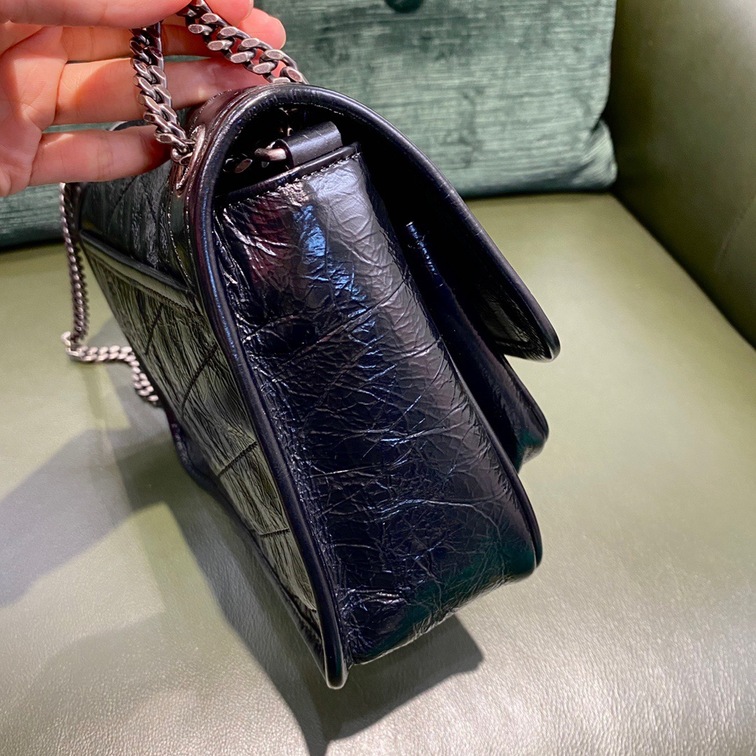 Niki Baby In Crinkled Vintage Leather