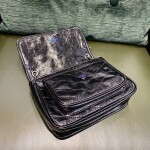 Niki Baby In Crinkled Vintage Leather