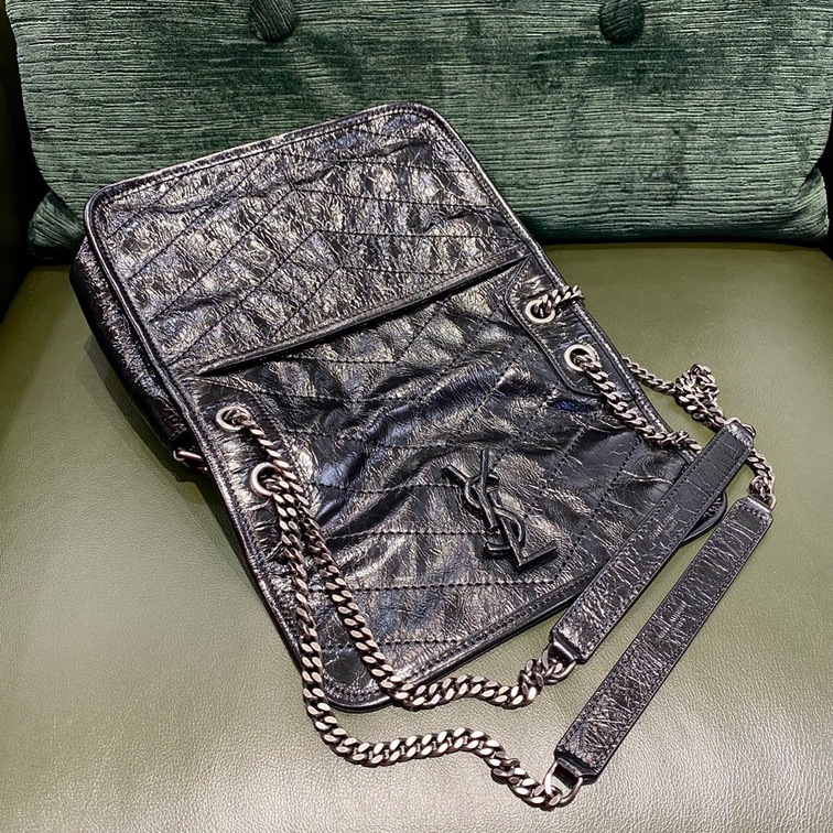 Niki Baby In Crinkled Vintage Leather