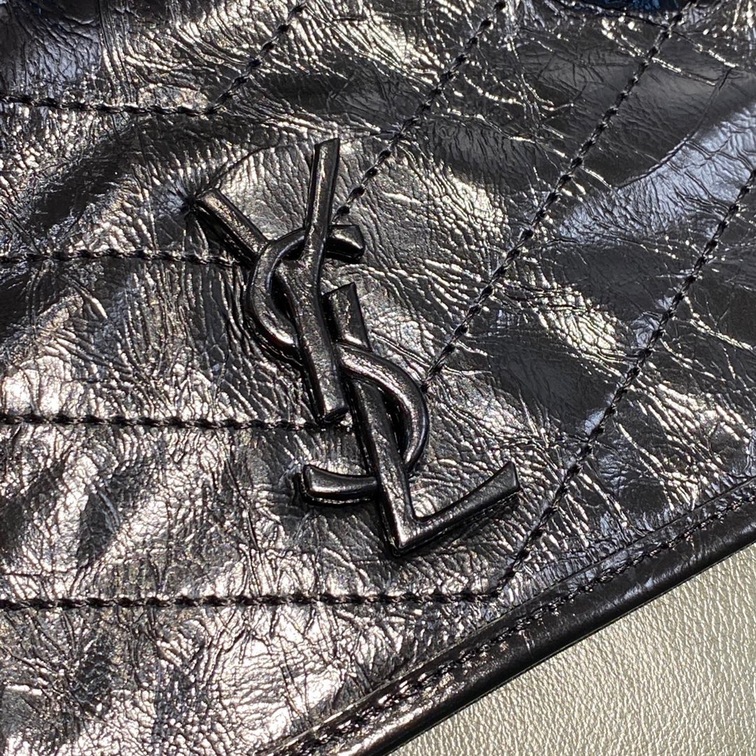 Niki Baby In Crinkled Vintage Leather