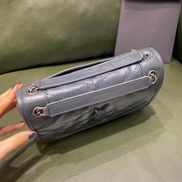 Niki Baby In Crinkled Vintage Leather