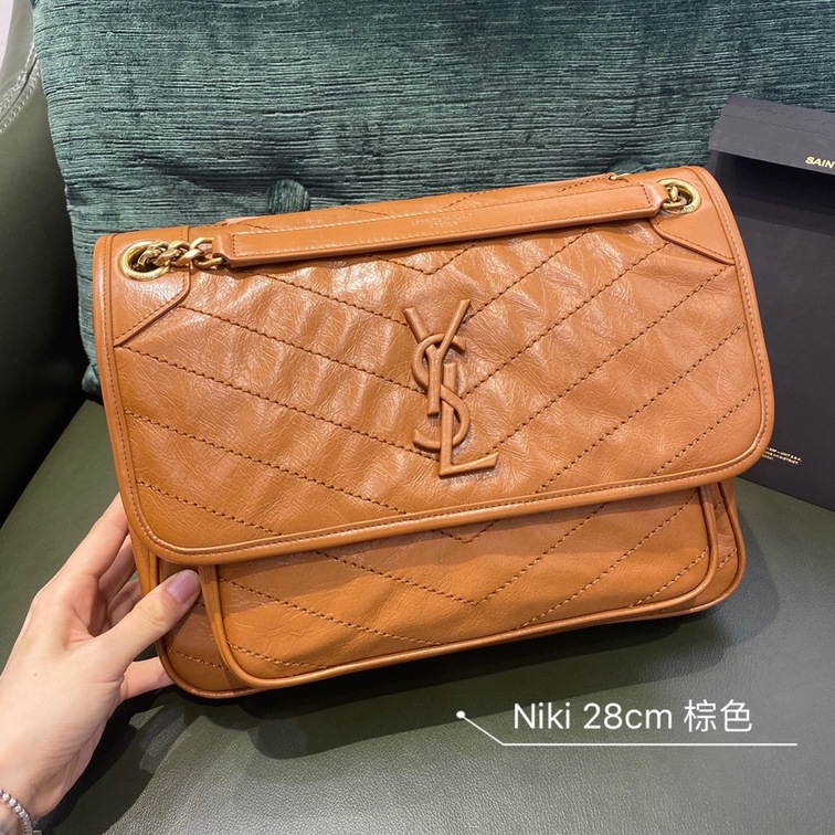 Niki Baby In Crinkled Vintage Leather