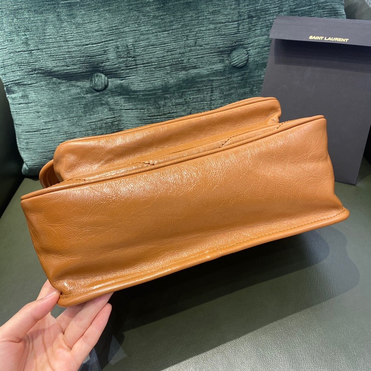 Niki Baby In Crinkled Vintage Leather