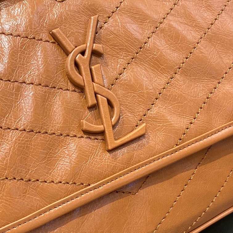 Niki Baby In Crinkled Vintage Leather
