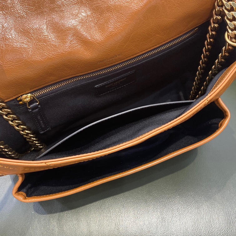 Niki Baby In Crinkled Vintage Leather