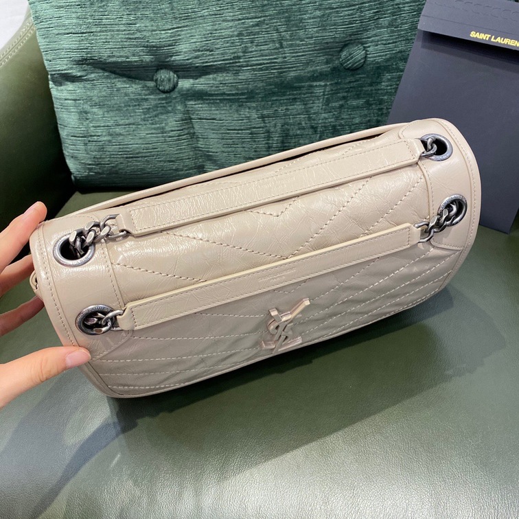 Niki Baby In Crinkled Vintage Leather
