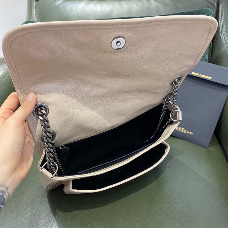 Niki Baby In Crinkled Vintage Leather