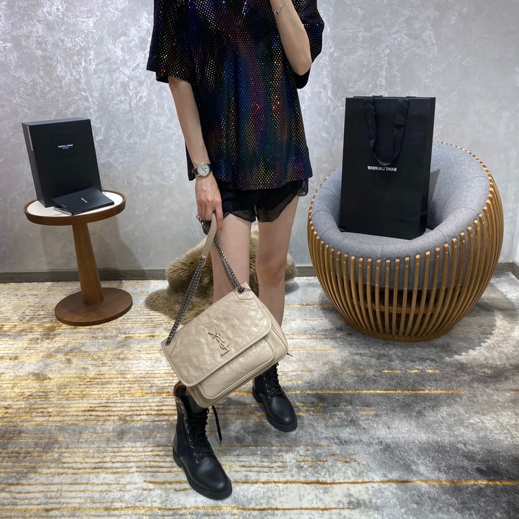 Niki Baby In Crinkled Vintage Leather