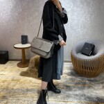 Niki Baby In Crinkled Vintage Leather