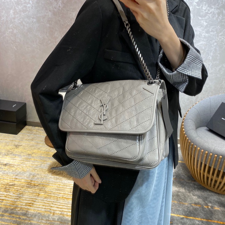 Niki Baby In Crinkled Vintage Leather