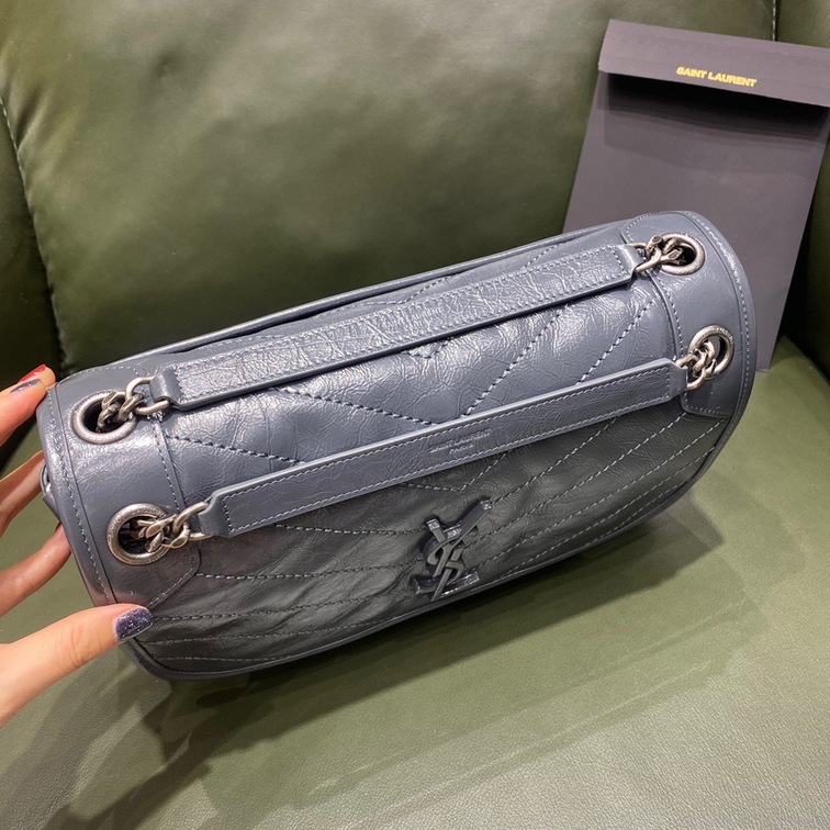 Niki Baby In Crinkled Vintage Leather